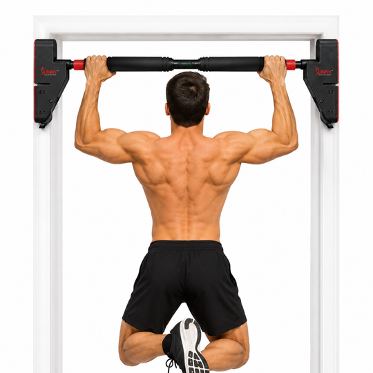 Adjustable Doorway Pull-Up Bar – Multi-Grip Chin Up Bar for Home Gym Strength Training